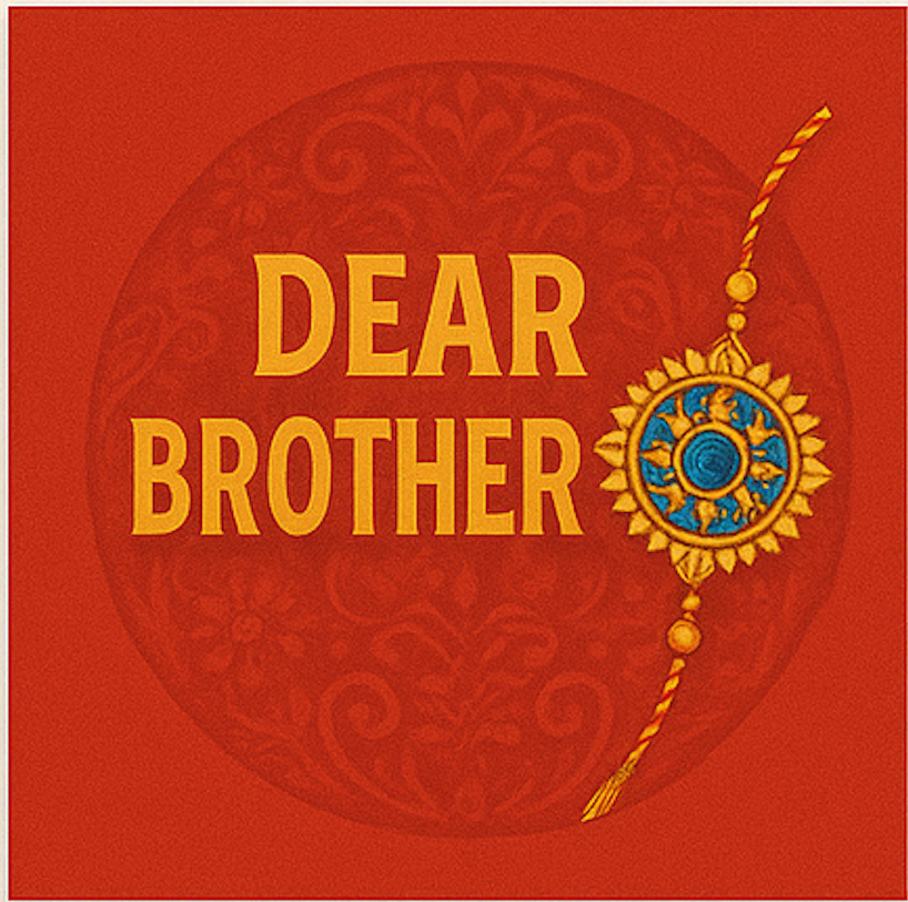 Rakhi Fridge Magnet for Brother ā Choose Design or Personalize It!