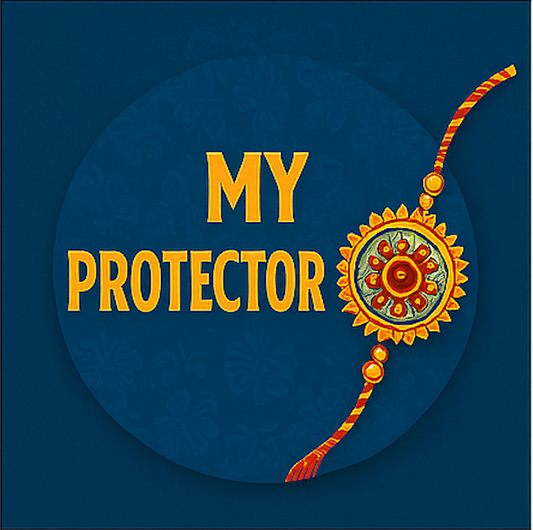 Rakhi Fridge Magnet for Brother – Choose Design or Personalize It!